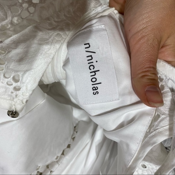 Nicholas white Lace Dress - Picture 9 of 13